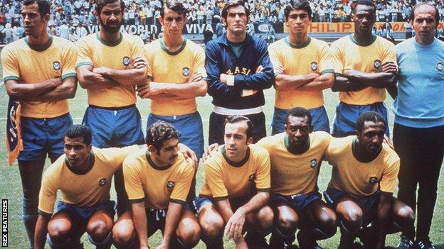 Brazil 1970 World Cup team