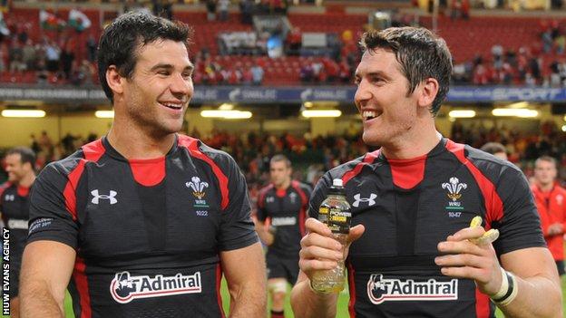 James Hook and Mike Phillips
