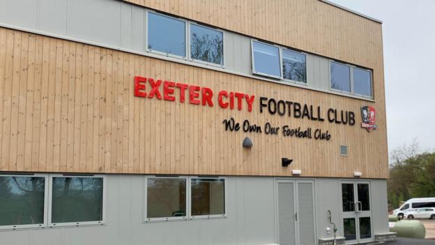 Exeter's new £3m training ground building