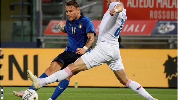 Italy 4 0 Czech Republic Azzurri Rout Czechs For Eighth Win In Row c Sport