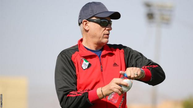 Sudan's French coach Hubert Velud