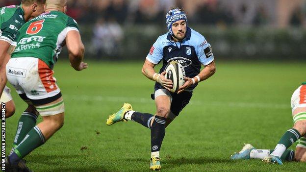 Matthew Morgan has made 87 appearances for Cardiff Blues