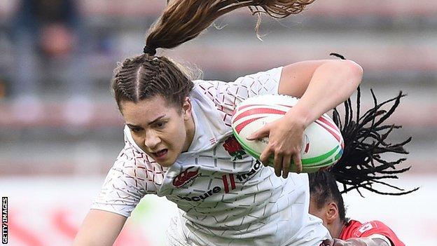 Holly Aitchison scores for England