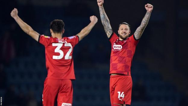 Leyton Orient celebrate promotion