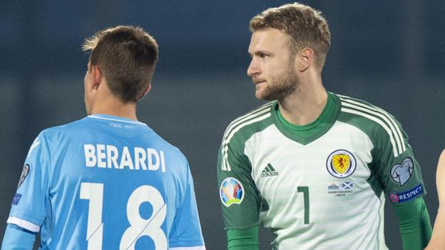 Celtic goalkeeper Bain to miss Scotland double header