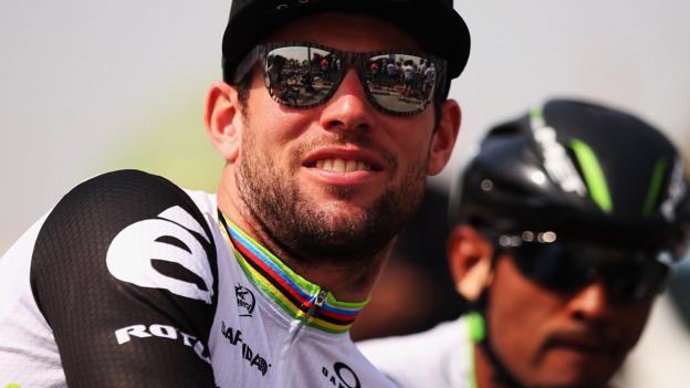 Mark Cavendish wins second stage to lead the Tour of Croatia - BBC Sport
