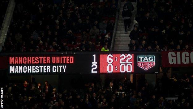 Manchester United 1-2 Manchester City