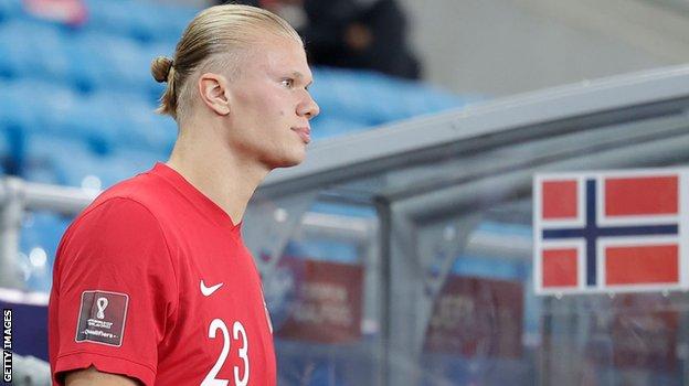 Norway striker Erling Haaland