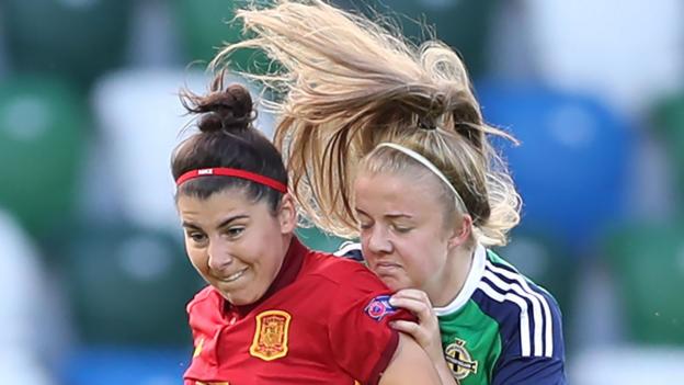 Uefa Women's U19 Championship: Spain beat hosts Northern ... - 624 x 351 jpeg 30kB