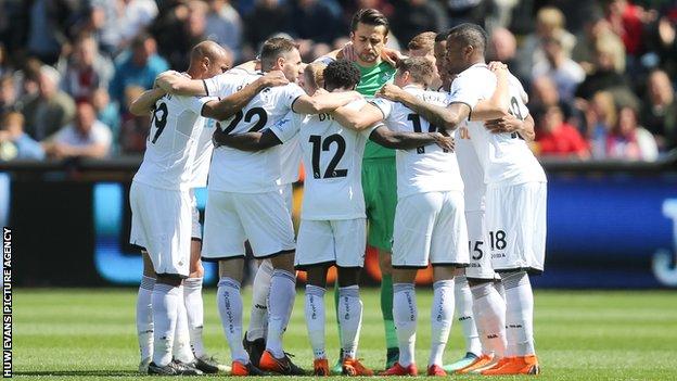 Swansea City start the 2018-19 campaign in the Championship after losing their Premier League status