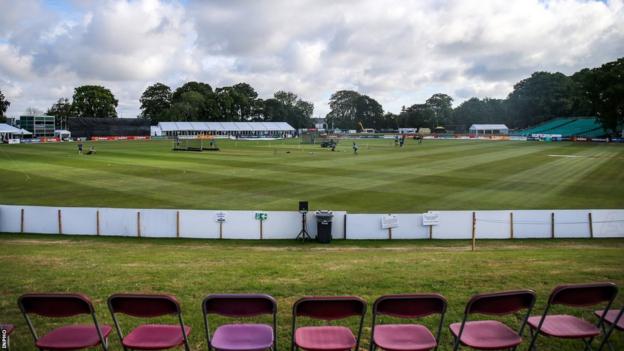A general view of Malahide cricket ground