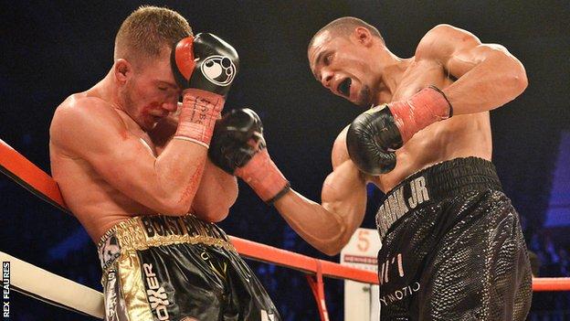 Nick Blackwell and Chris Eubank Jr