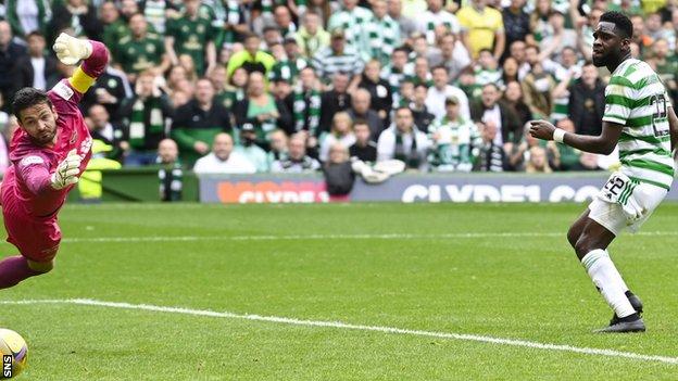 Odsonne Edouard's well-crafted goal gave Celtic a deserved lead