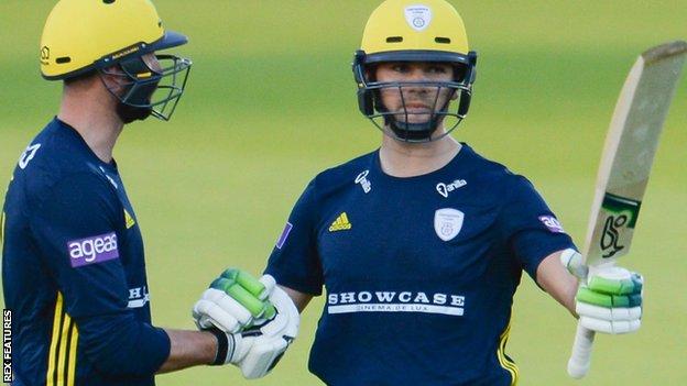 One Day Cup Hampshire Pick Up Second Win In Two Matches With Victory