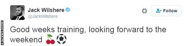 Jack Wilshere Twitter