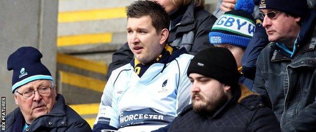 Worcester Warriors supporters