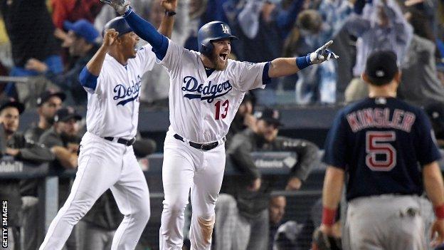 Red Sox beat Dodgers in Game Five to win World Series