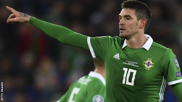 Kyle Lafferty a remporté 79 sélections en Irlande du Nord