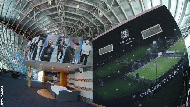 Aspire Academy interior