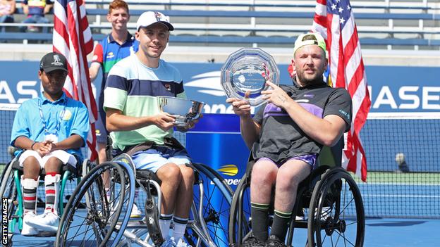 Andy Lapthorne and Dylan Alcott