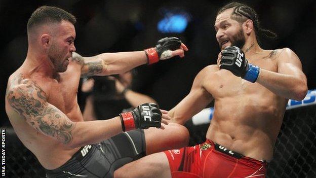 Colby Covington combat Jorge Masvidal lors de l'UFC 272