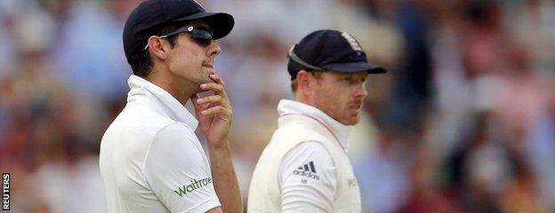 Alastair Cook and Ian Bell