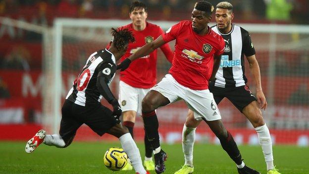 Solskjaer Explains Why Paul Pogba Did Not Start Against Newcastle