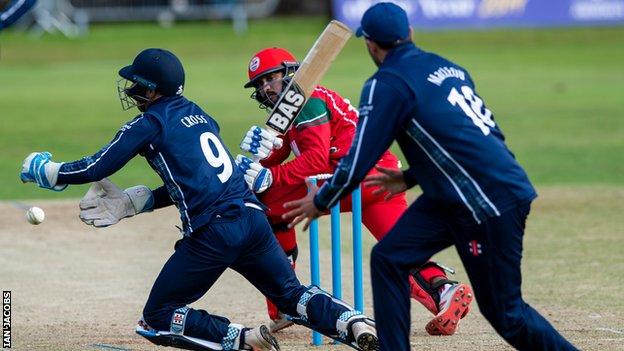 Scotland bowled out Oman for 138