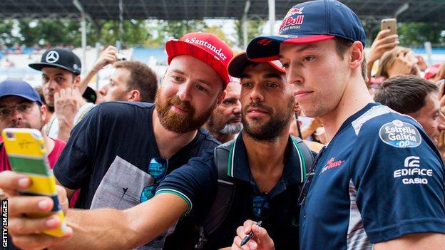 Daniil Kvyat: Toro Rosso return for Russian driver a year after being ...