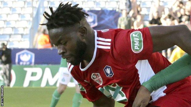 Senegalese defender Mohamed Kane