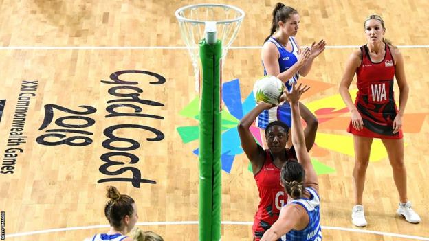Kadeen Corbin scored in group-stage wins over Scotland, Malawi, Uganda and Wales at the 2018 Commonwealth Games