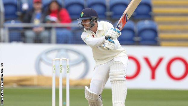 Chris Cooke's 84 for Glamorgan was his highest score of the season
