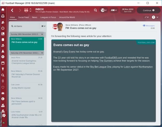 Football Manager screenshot