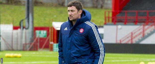 Hamilton Accies manager Martin Canning