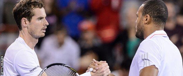 Andy Murray and Jo-Wilfried Tsonga