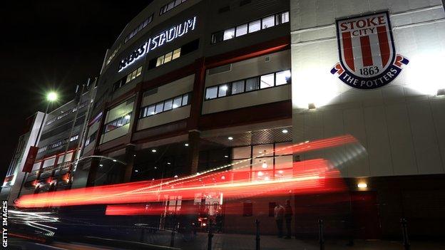 General view of Stoke's stadium