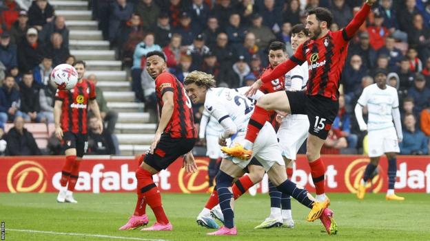 Conor Gallagher scores for Chelsea against Bournemouth