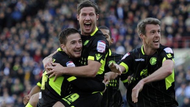 David Norris (centre) played and scored in the Champinship for Played in the Championship for Leeds, Portsmouth, Ipswich and Plymouth