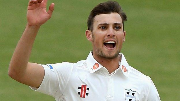 Ed Barnard's 6-50 was his second six-wicket haul of the season, to follow his career-best 6-37 against Somerset at Taunton in April
