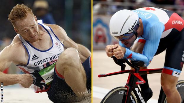 Greg Rutherford et Vincent de Haitre