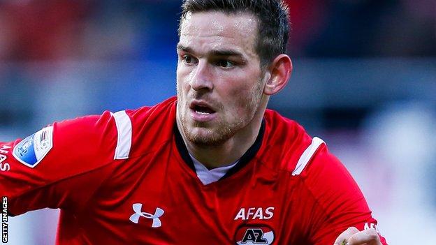 AZ Alkmaar striker Vincent Janssen