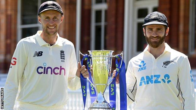 Joe Root and Kane Williamson