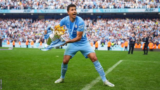 Manchester City midfielder Rodri