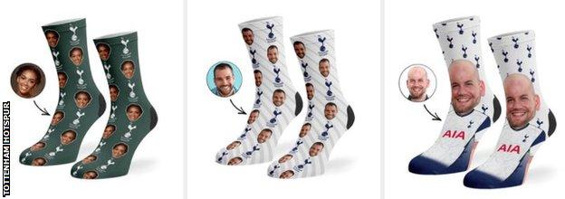 Chaussettes Tottenham Personnalisées