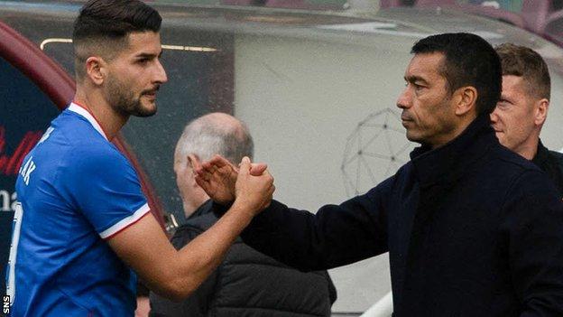 Two shots, two goals, and another clinical performance from Rangers' in-form striker