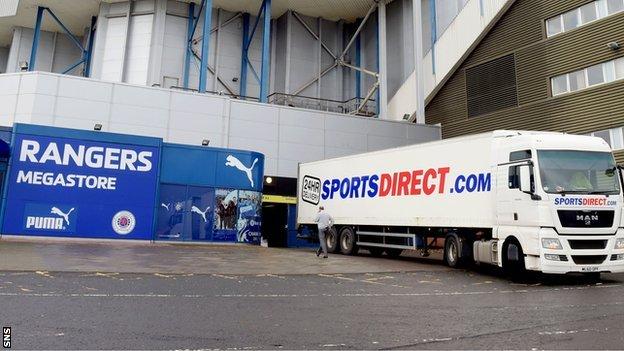 All Rangers at Rangers Megastore