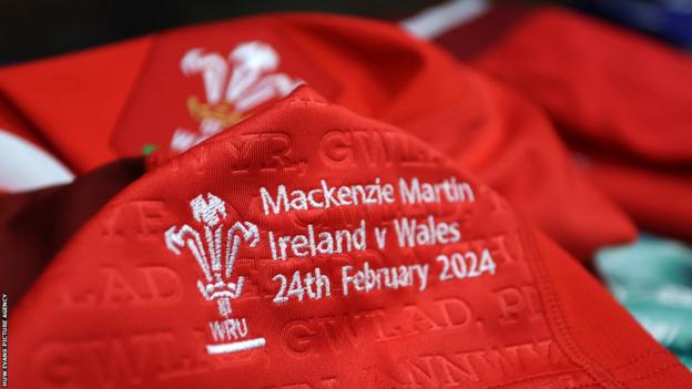 Mackenzie Martin became the 1,200th Wales men's international when he made his debut against Ireland