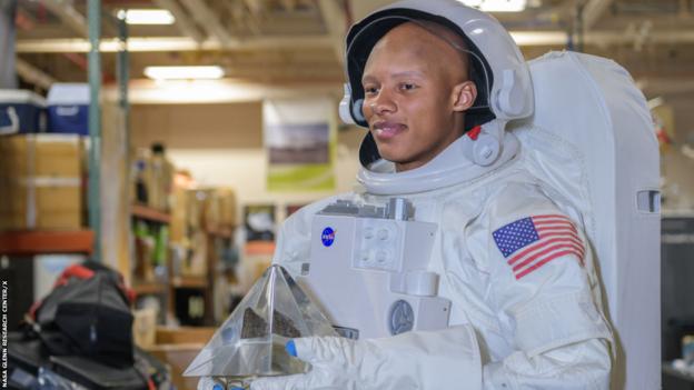 Joshua Dobbs while working at NASA's Glenn Research Center