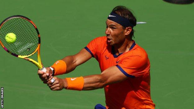 Indian Wells: Rafael Nadal es más fuerte que Dan Evans cuando Daniil Medvedev pierde