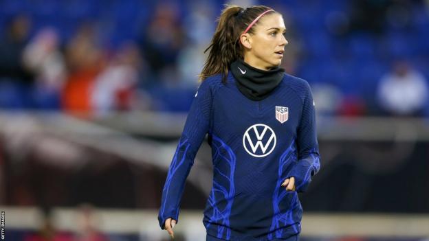 Alex Morgan: USA ahead calls potential Saudi sponsorship deal for 2023 Girls’s World Cup ‘weird’
